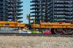 FTTX Flat Car with Truck Frames